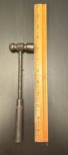 Small Ball Peen Hammer 10 oz All Metal Indestro Mfg. Co. Jewelers tool USA