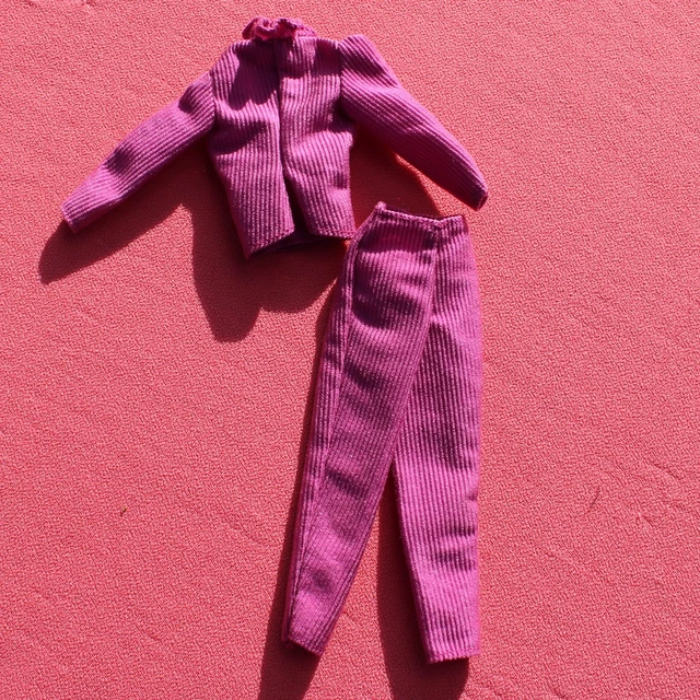 Robe Et Jupon Vintage Barbie - Tenue Pleasantly Peasanty De 1972, Mattel
