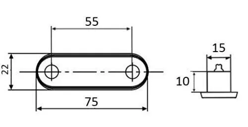 20x LED Blanc Côté Clignotant Égaliser 24v Pour Toit Pare-Buffle Capuche 2