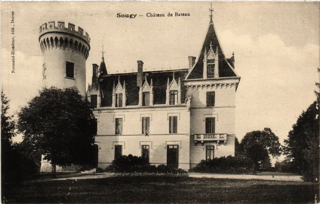 CPA AK SOUGY - Boat Castle (457277)