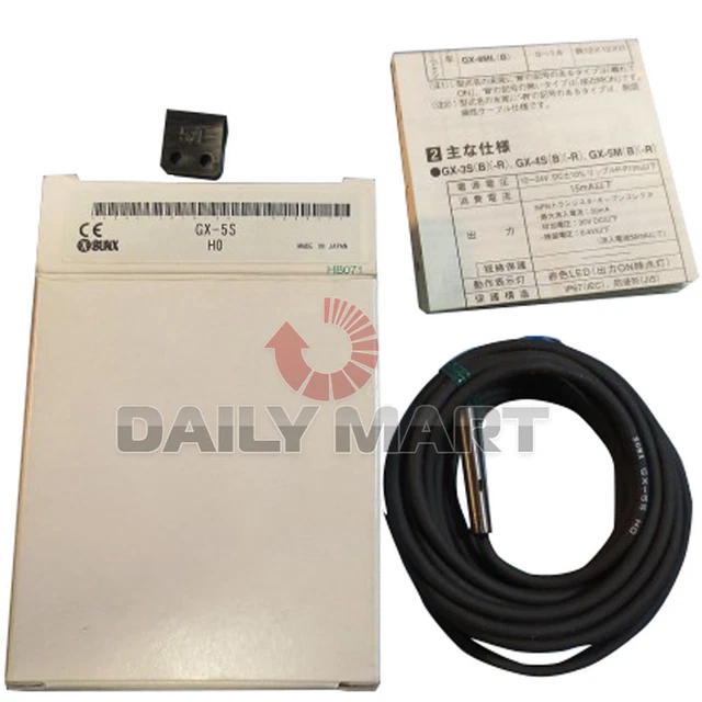 Panasonic SUNX Proximity Switch GX-5S Proximity Sensor Inductive NO NPN 1mm