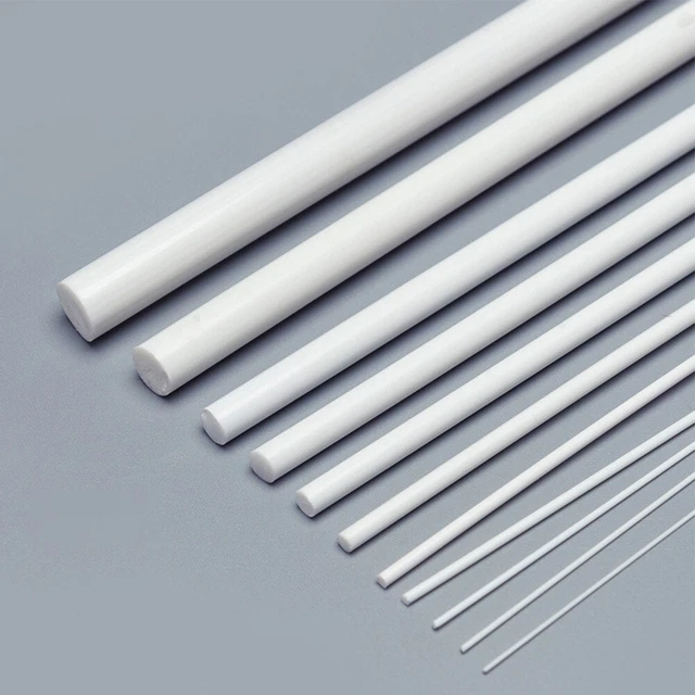 Barre di plastica asta solida hobby accessori giocattolo 5 pz/set fatte a mano
