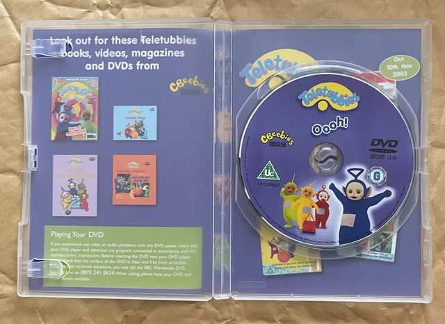 Teletubbies Oooh Dvd 2003 Cbeebies Bbc £1195 Picclick Uk 