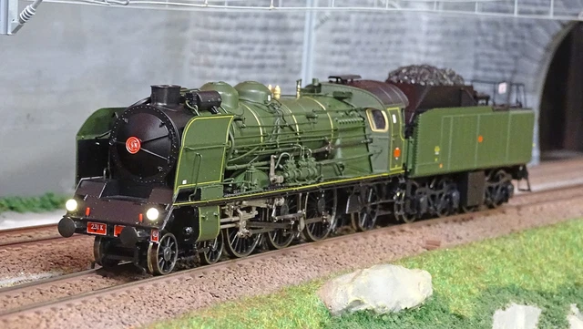 Locomotive à vapeur 231 ex-PLM Ep.III, Analogique - MB-012 - REE Modeles - Materiel moteur - Easy Miniatures