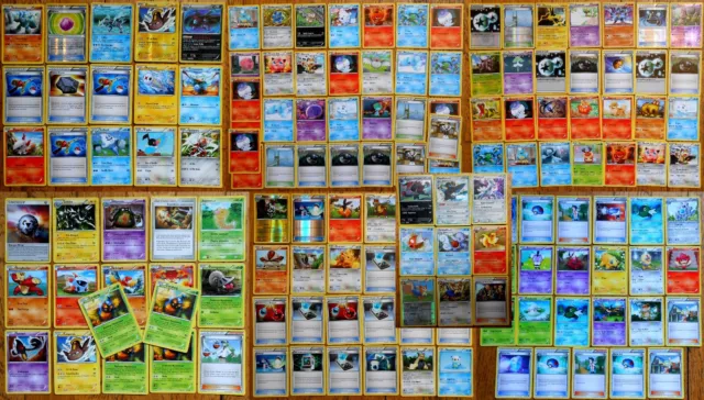 Pokemon - Lot de 147 Cartes Anciennes Extensions 2008 à 2012 - Officielles - FR