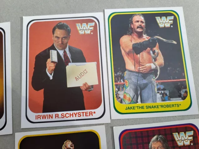 WWF Merlin 1991 Set von 9 Karten! 3