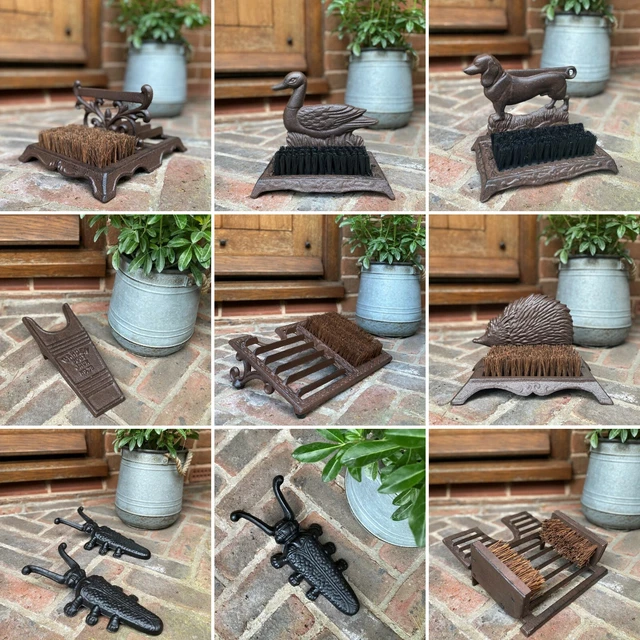 CAST IRON BOOT Jacks Pulls Brush Wellington Boot Remover Wellie Cleaner