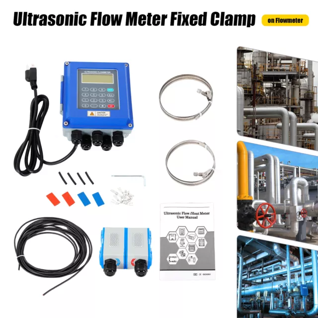 Tuf-2000b Liquid Flowmeter Ultrasonic Flow Meter W/ Tm-1 Transducer Dn50~dn700mm
