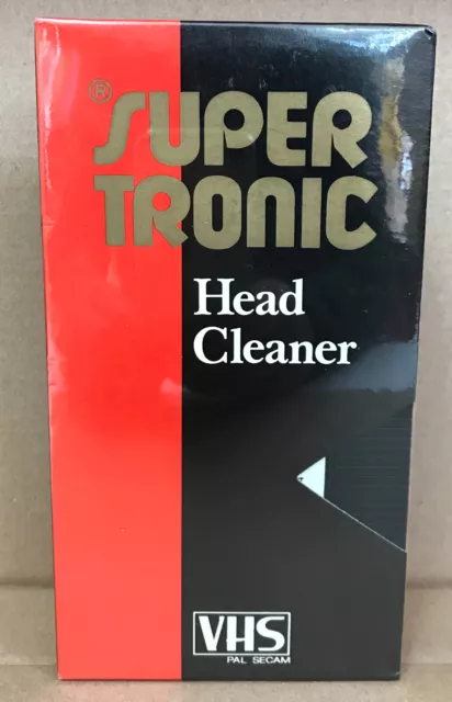 VHS - Reinigungskassette - Super Tronic - Head Cleaner - NEU/OVP
