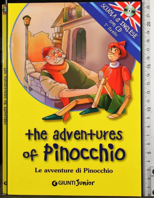 PINOCCHIO Libro POP-UP , Abaco Edizioni (2013) Animato 3D