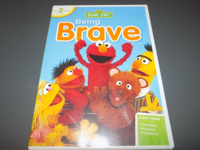 DVD SESAME STREET BEING BRAVE PBS émission de télévision pour enfants ...