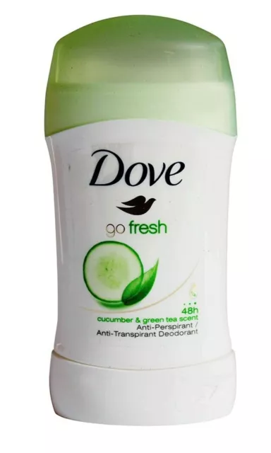 Dove Go Frais Antitranspirant Bâton Déodorant Avec Concombre & Thé Vert 40ml