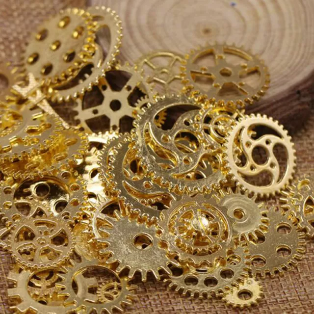 25/50/100g Useful steampunk Pocket Wrist Watch Parts Gears Cogs Wheels Parts