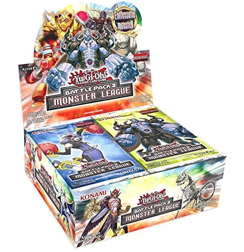 Yu-Gi-Oh! Monster League Battle Pack 3 Display - Deutsch - 36 Booster OVP & NEU