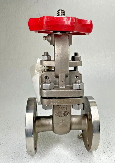 ALOYCO Fig: 117S Stainless Steel CF8M Gate Valve 3/4" Class 150 RF Flanged End