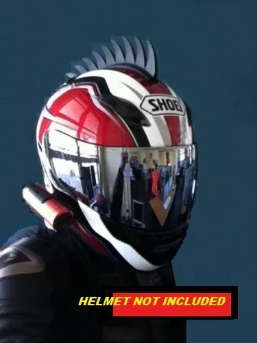 motorcycle suzuki hayabusa cbr zx1 zx6 zx11 ninja triumph gsxr helmet mohawk Saw