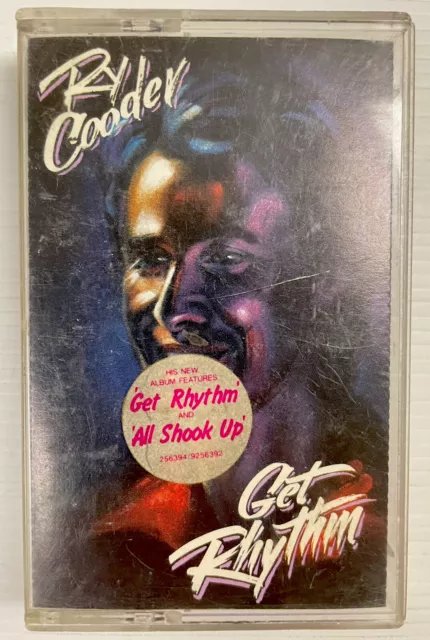Ry Cooder Get Rhythm Music Cassette Tape 25639-4 Warner Brothers 1987 Original