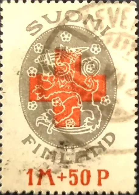 FINLAND 1922 Scarce Old Used Stamp as Per Photos
