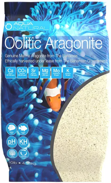 Oolitic Aragonite 10Lb Aquarium Sand