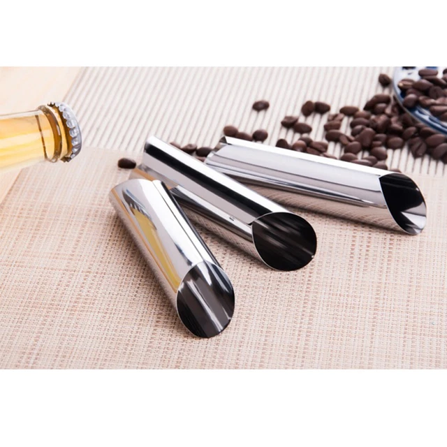 12 piezas de moldes para pasteles molde para hornear tubos de cannoli