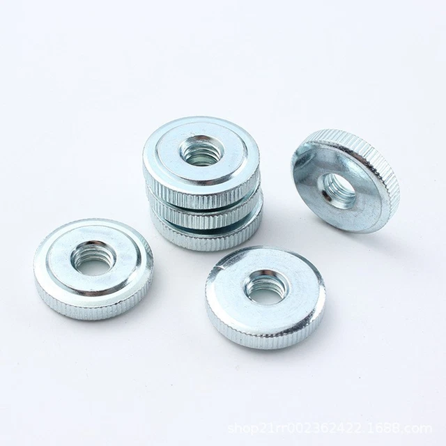Écrous à Bride Hexagonaux Avec Insert Nylon - Aluminium 6061 Multicolore - Filetages M2 M3 M4 M5 M6 M8 - Neuf