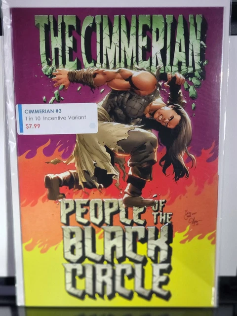 Ablaze - The Cimmerian: People Of The Black Circle #3 - 1:10 Homage Variant -NM+
