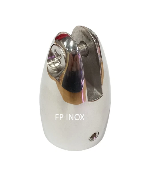 Embout De Sertissage Inox 316 - Chape 6mm - Longueur 122mm - Référence A51306 - Neuf