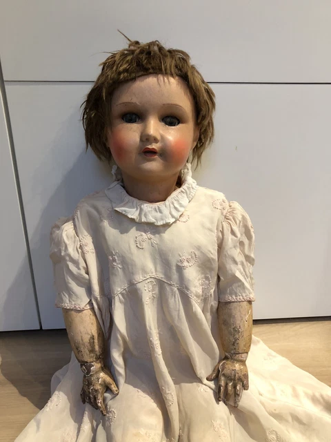 ANCIENNE POUPEE JUMEAU 1907 Tete Porcelaine Taille 8 Antique Doll EUR 588,68 - FR