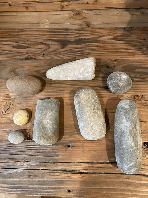 Stone Tools Pestle And Miscellaneous Rocks Used By The Susuin People