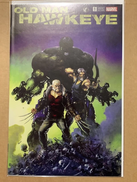 Old Man Hawkeye #1 Nm Clayton Crain Exclusive Variant Marvel