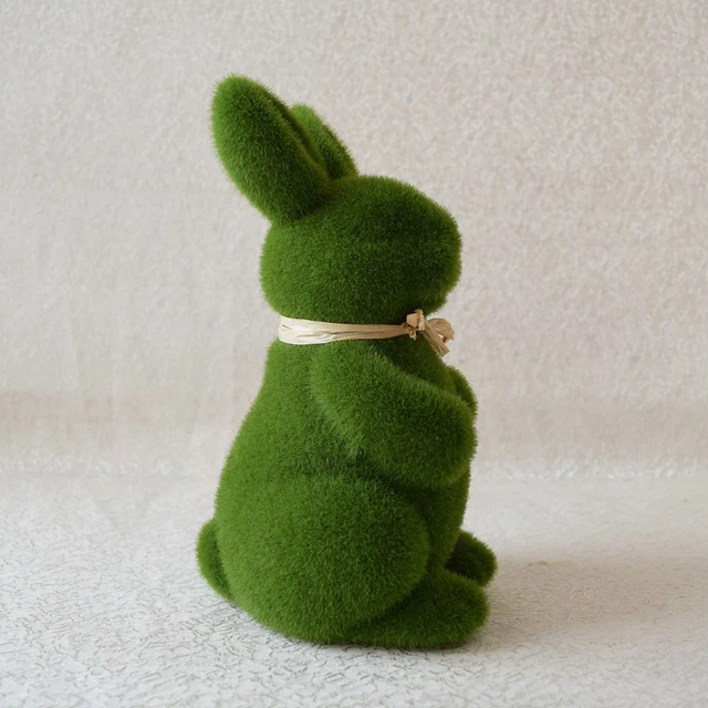 1PC Tafelaufsatz Bunny Garten Dekoration Strömten Häschen Ornamente 3
