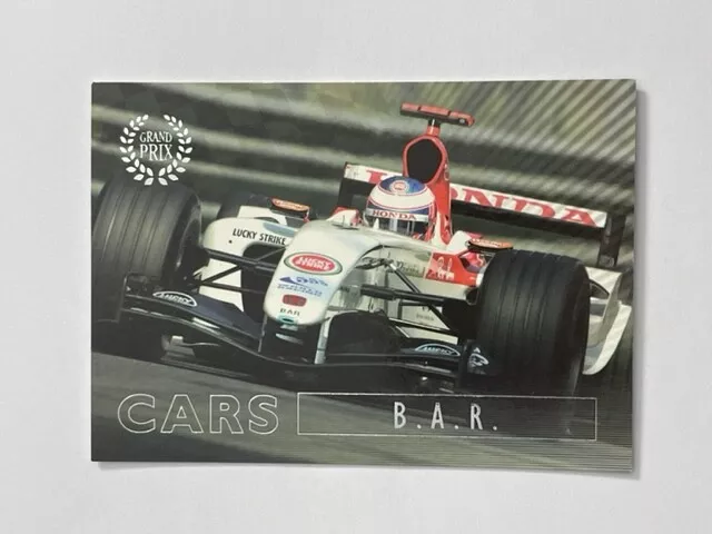 2005 Futera Grand Prix Formula 1 F1 Formel 1 CARS B.A.R.