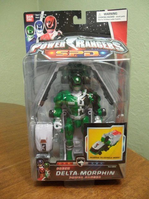 POWER RANGERS SPD Green Delta Morphin Power Ranger New Factory Sealed ...