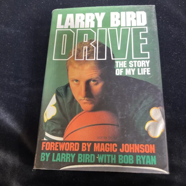 Larry Bird Drive hardcover w/jacket by Larry Bird & Bob Ryan 1989