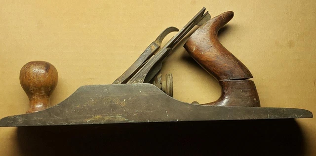 ANTIQUE Vintage Stanley Bedrock No. 605 Plane Woodworking Carpentry Tool 1910