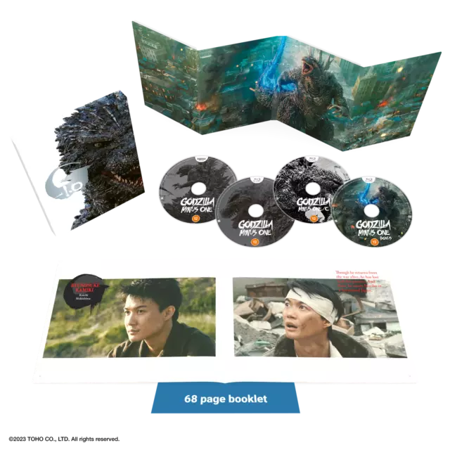 GODZILLA MINUS ONE Deluxe Edition (4K UHD Bluray) Minami Hamabe Sakura Andô EUR 129,13