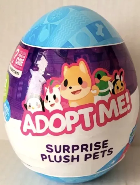 Adopt Me Egg Roblox Surprise Plush Pets Uncommon Rock w/ Item Code b