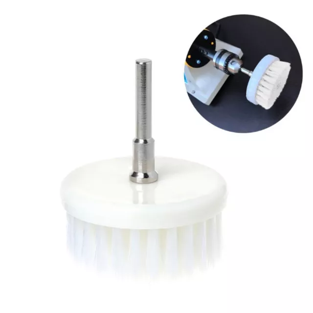 Tête de brosse douce blanche 60 mm de diamètre pour tissu et intérieur pour n