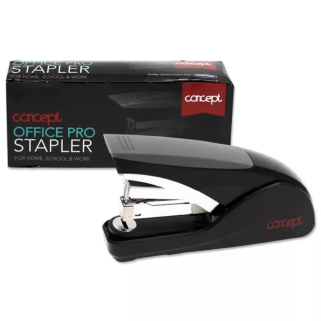 Heavy Duty Stapler Desktop Black Large Full Metal Strip Stapler School Office UK