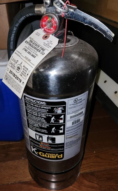 Ansul K-Guard 6L CLASS K FIRE EXTINGUISHER CHARGED-