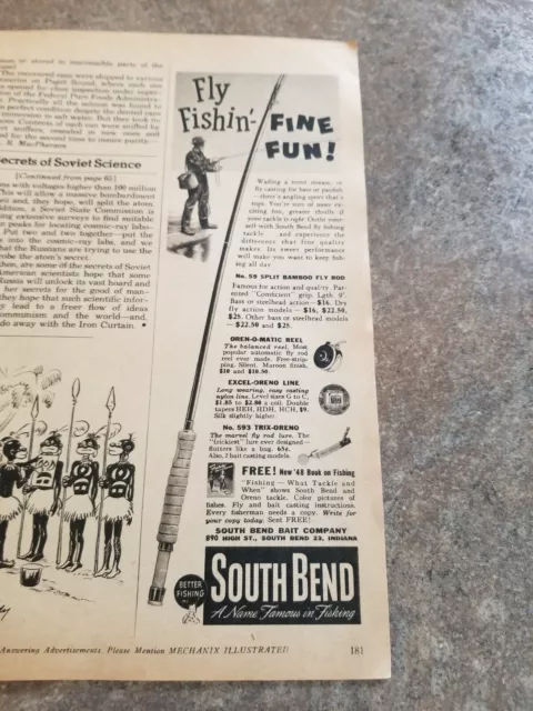 Vintage South Bend Fishing Rod À VENDRE! - PicClick FR
