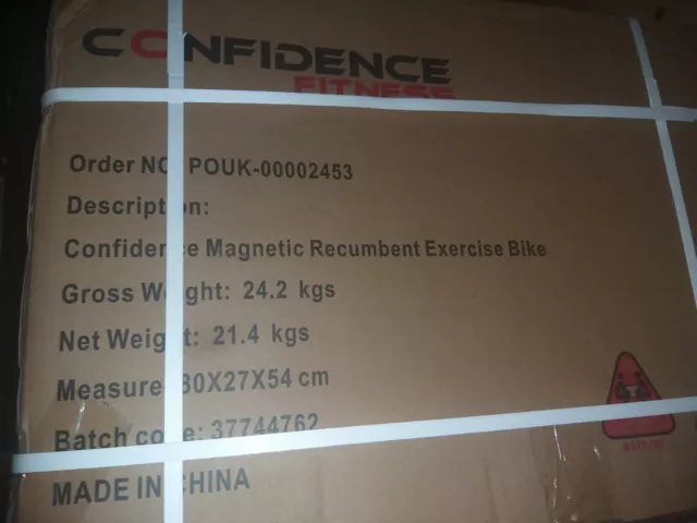 Confidence fitness magnetic recumbent exercise bike new arrivals
