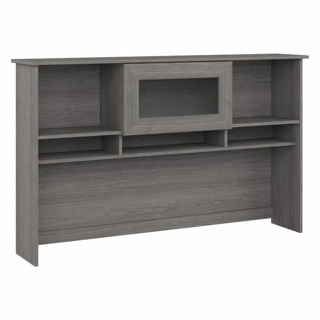 Bush Furniture Cabot 60W Desk Hutch, Modern Gray
