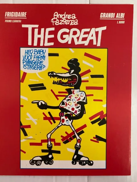 The Great, di Andrea Pazienza - Albi Frigidaire, Primo Carnera 1988