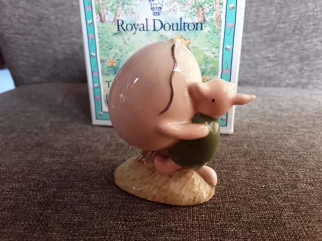 Royal Doulton Unique Backstamp Piglet ( Wrong Backstamp) Boxed