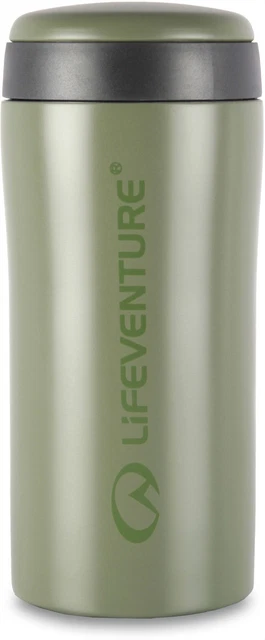 Lifeventure Thermal Mug For Bicycle Cycle Bike Travel Matt Khaki - 300 ML