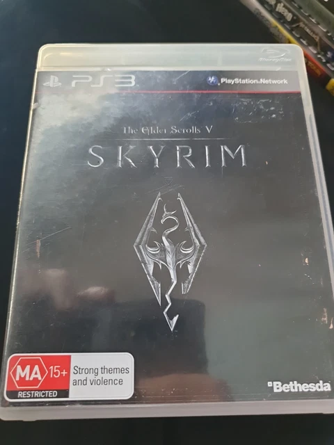 The Elder Scrolls V : Skyrim - PAL sony Playstation 3 / PS3 Free Post good cond