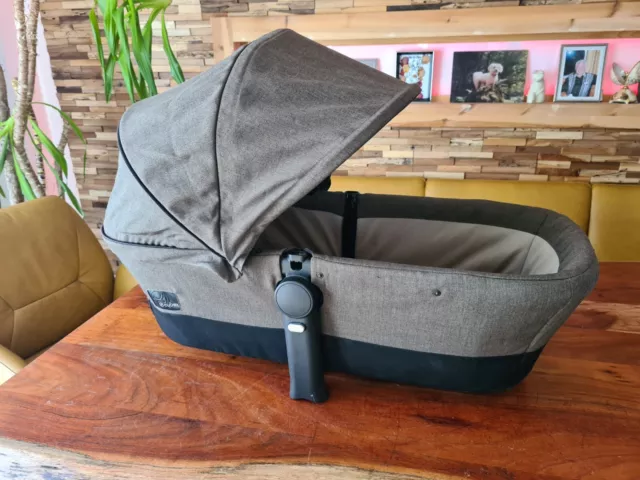 Baby Wanne Babywanne Carry Cot Cybex Priam Platinum grau Kinderwagen Aufsatz