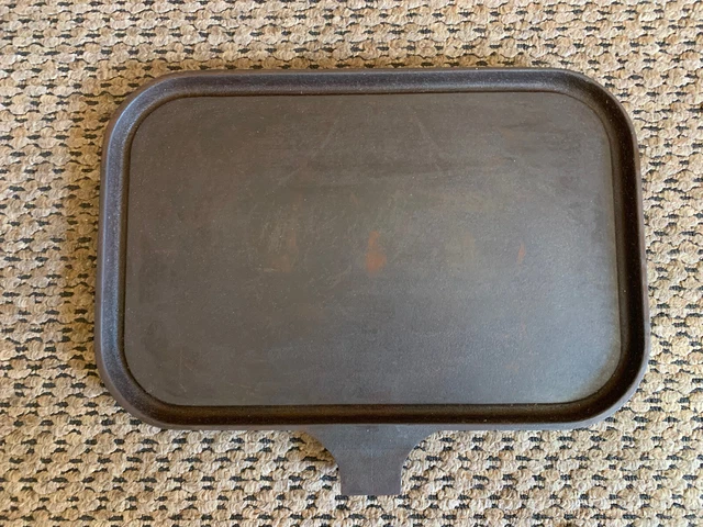 Vintage Rare Badger Cast Iron Heavy Duty Griddle Grill - Flat