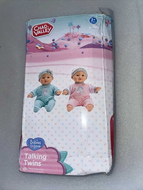 Chad Valley Babies to Love Talking Twins Doll - 11inch/30cm